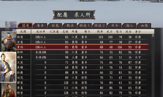 《三国志14》游戏张辽武将点评（张辽）